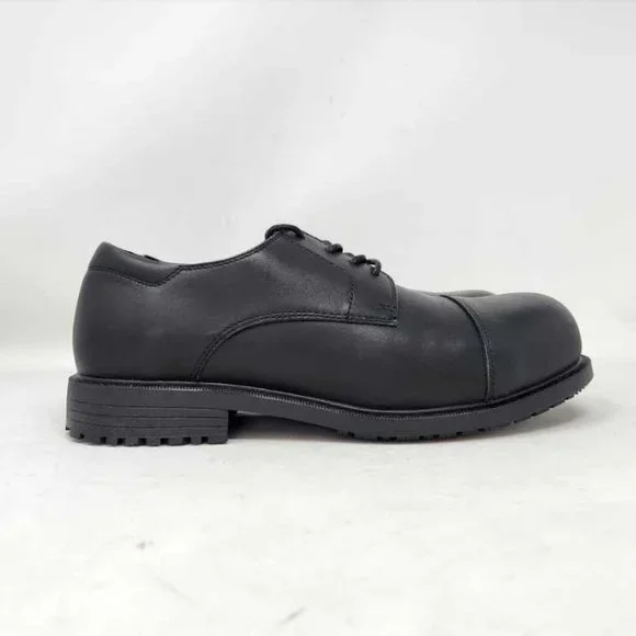 NWOB men\'s 9.5 Shoes for Crews Senator steel toe black oxford work dress shoes Shoes for Crews Senator, Men main image 2